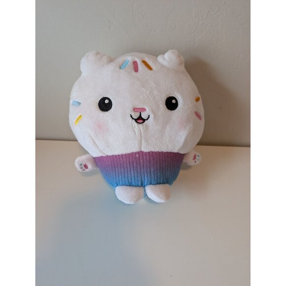 Gabby's Dollhouse Sprinkle Cat Cupcake Plush – 8” Soft Toy by Spin Master – Drea - Picture 1 of 4